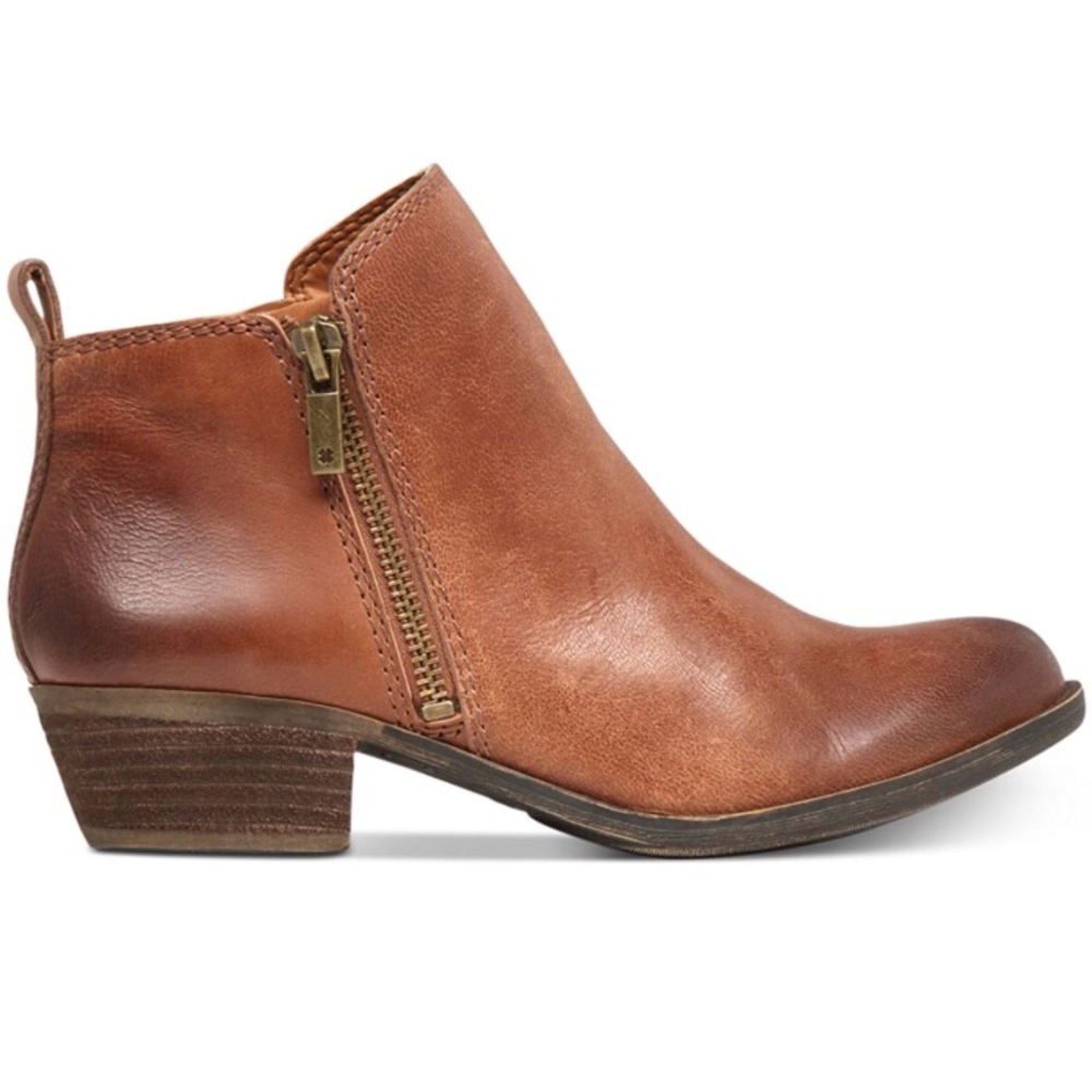 SOLD!  Lucky brand Basel ankle booties size 8.5