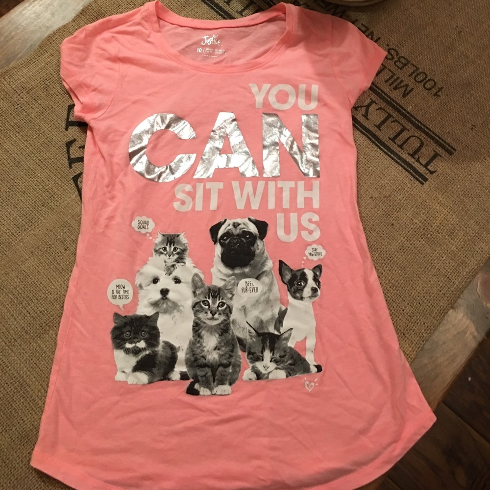 Justice animal top 🐶🐱