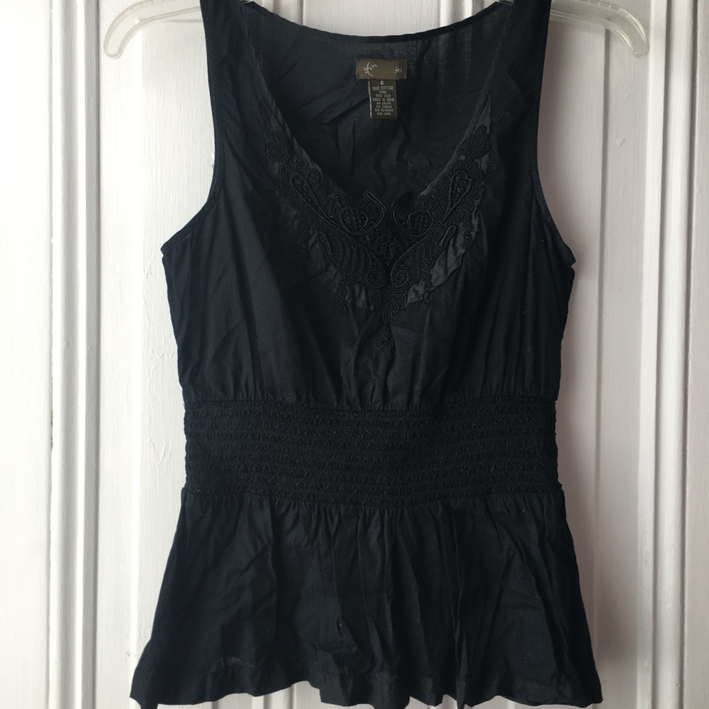 Anthropologie tank with lace