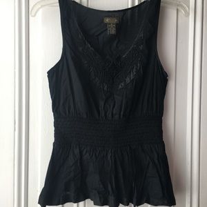 Anthropologie tank with lace