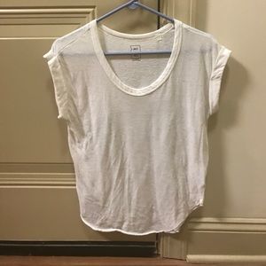 Casual soft off white shirt