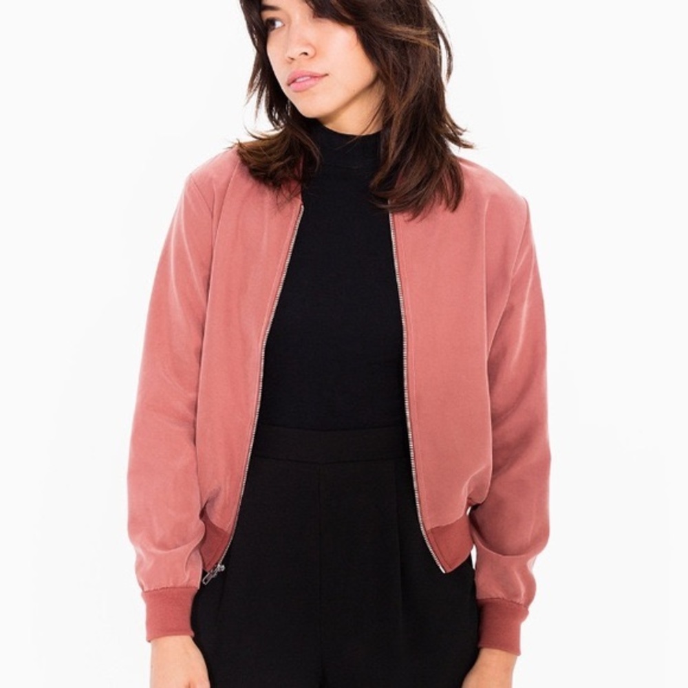 American Apparel Amelia Bomber Jacket