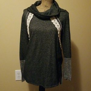 Maurices cowl neck sweater