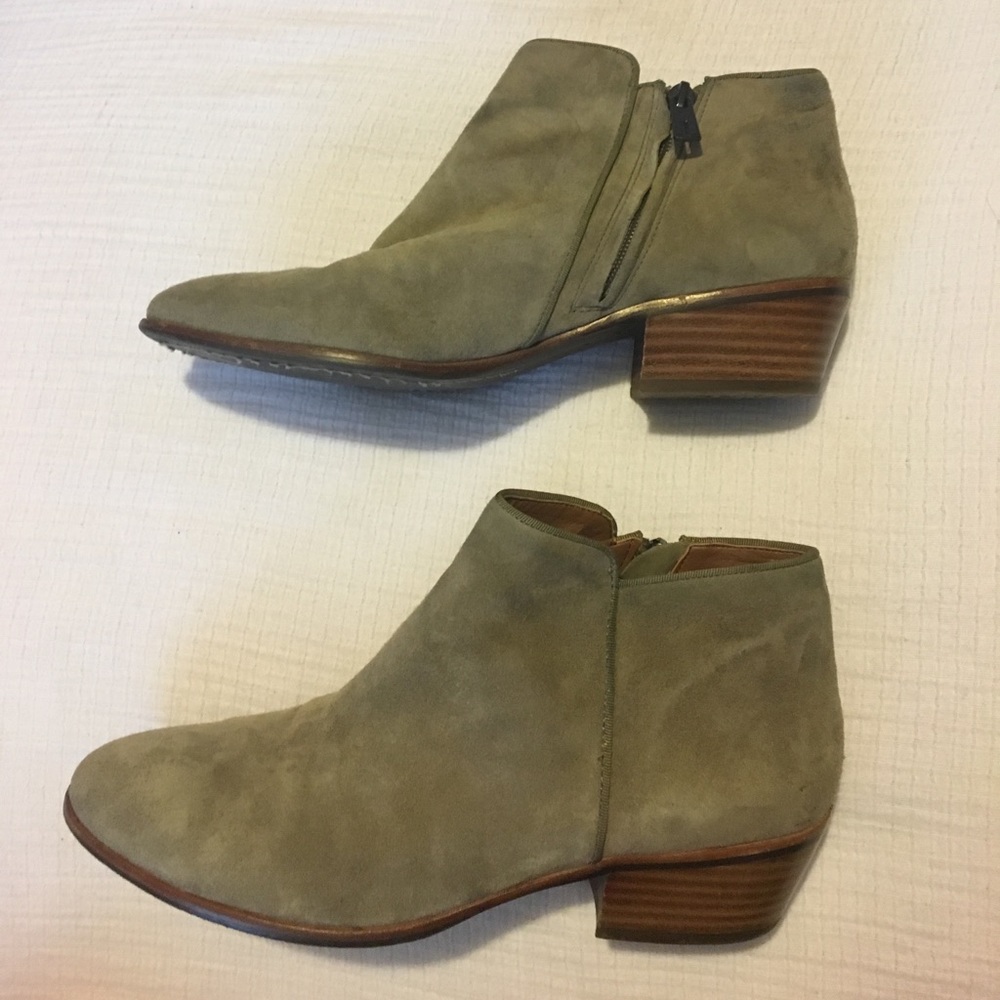 Sam Edelman "Petty" taupe suede size 8.5
