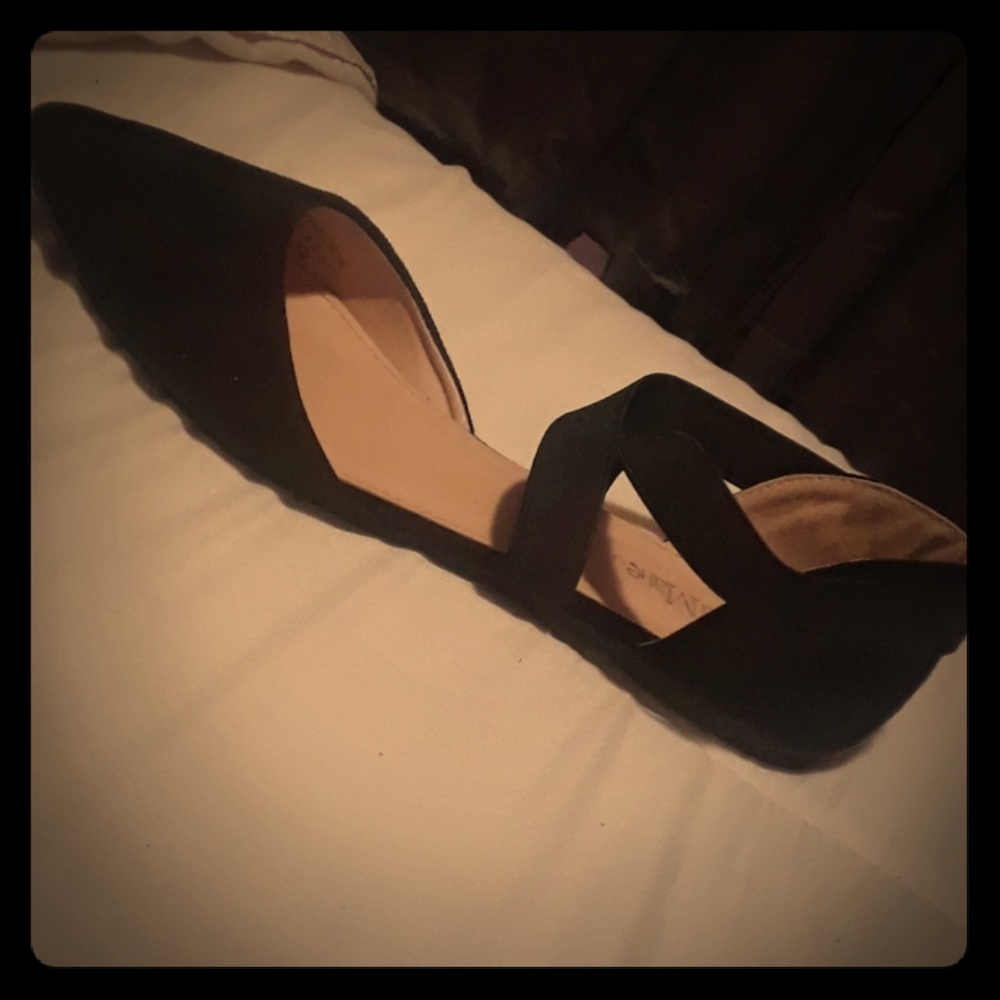 Black flats
