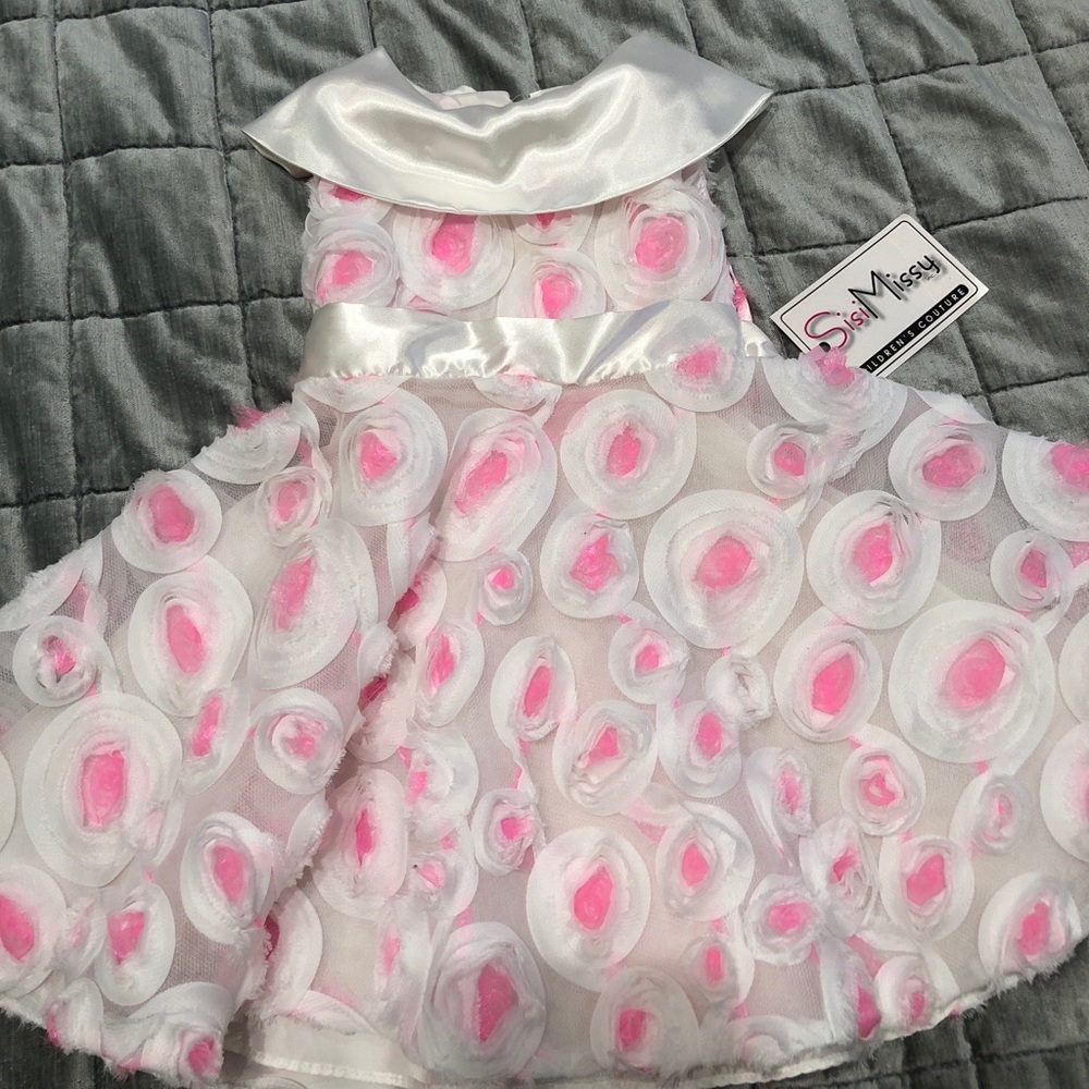 Precious formal dress. Sissy Missy