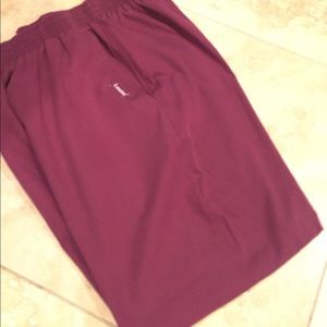 Scrub Pants Burgundy