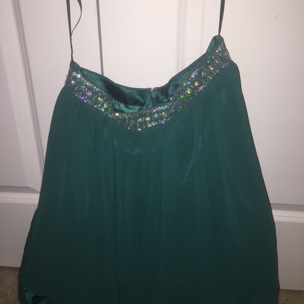 SUPER CUTE TWO PIECE TURQUOISE DRESS!!! - Picture 3 of 3