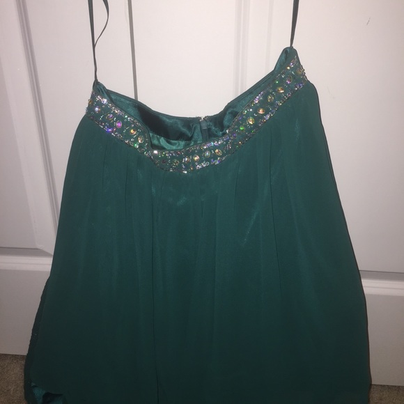 SUPER CUTE TWO PIECE TURQUOISE DRESS!!! - Picture 3 of 3