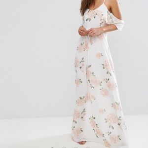 NWOT Floral Maxi Dress from ASOS