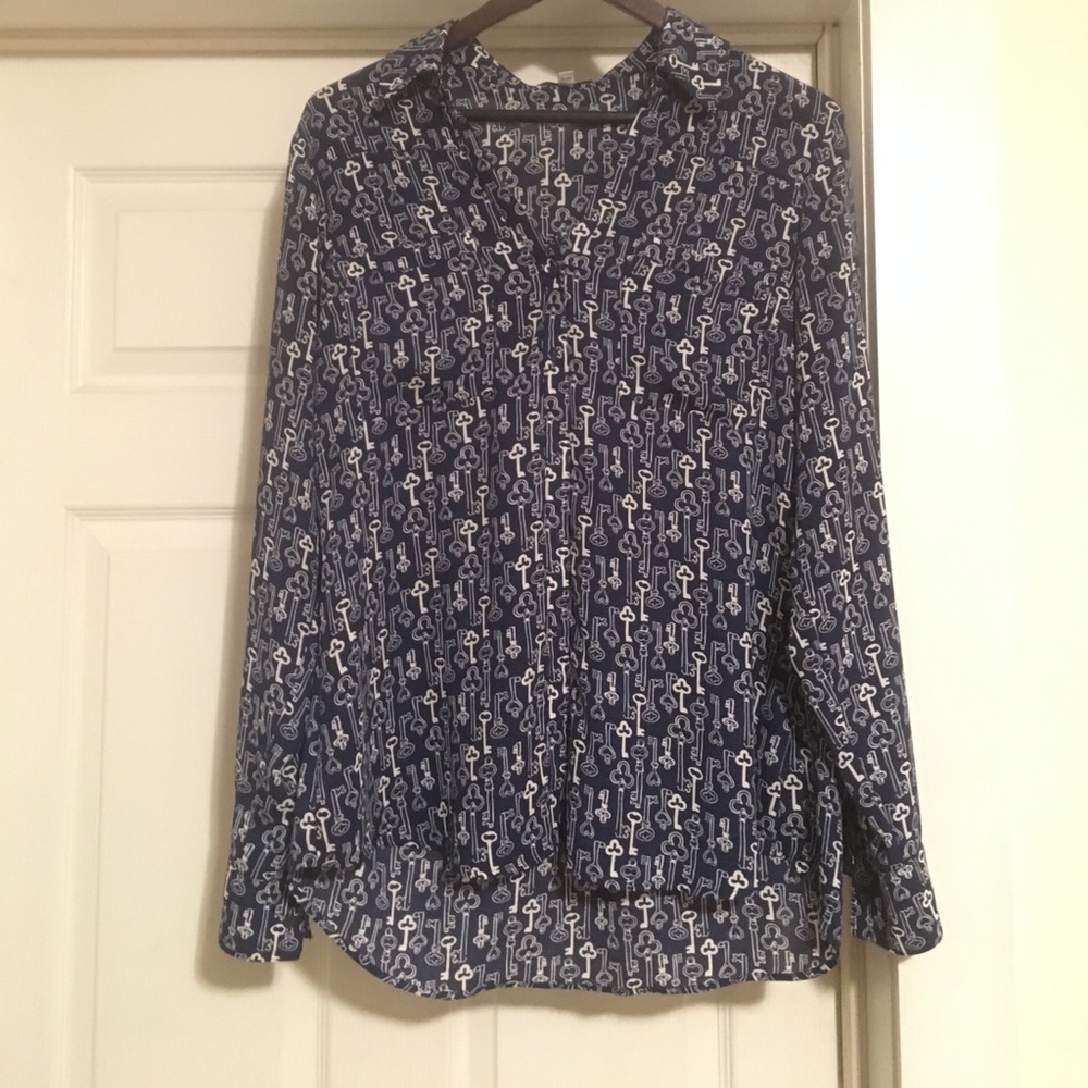 Express Portofino Key Blouse