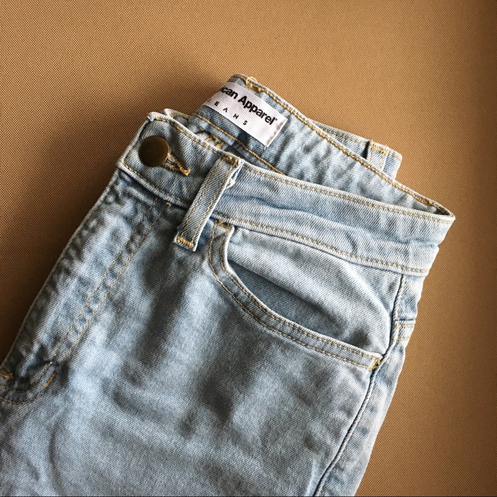 American Apparel Mom Jeans