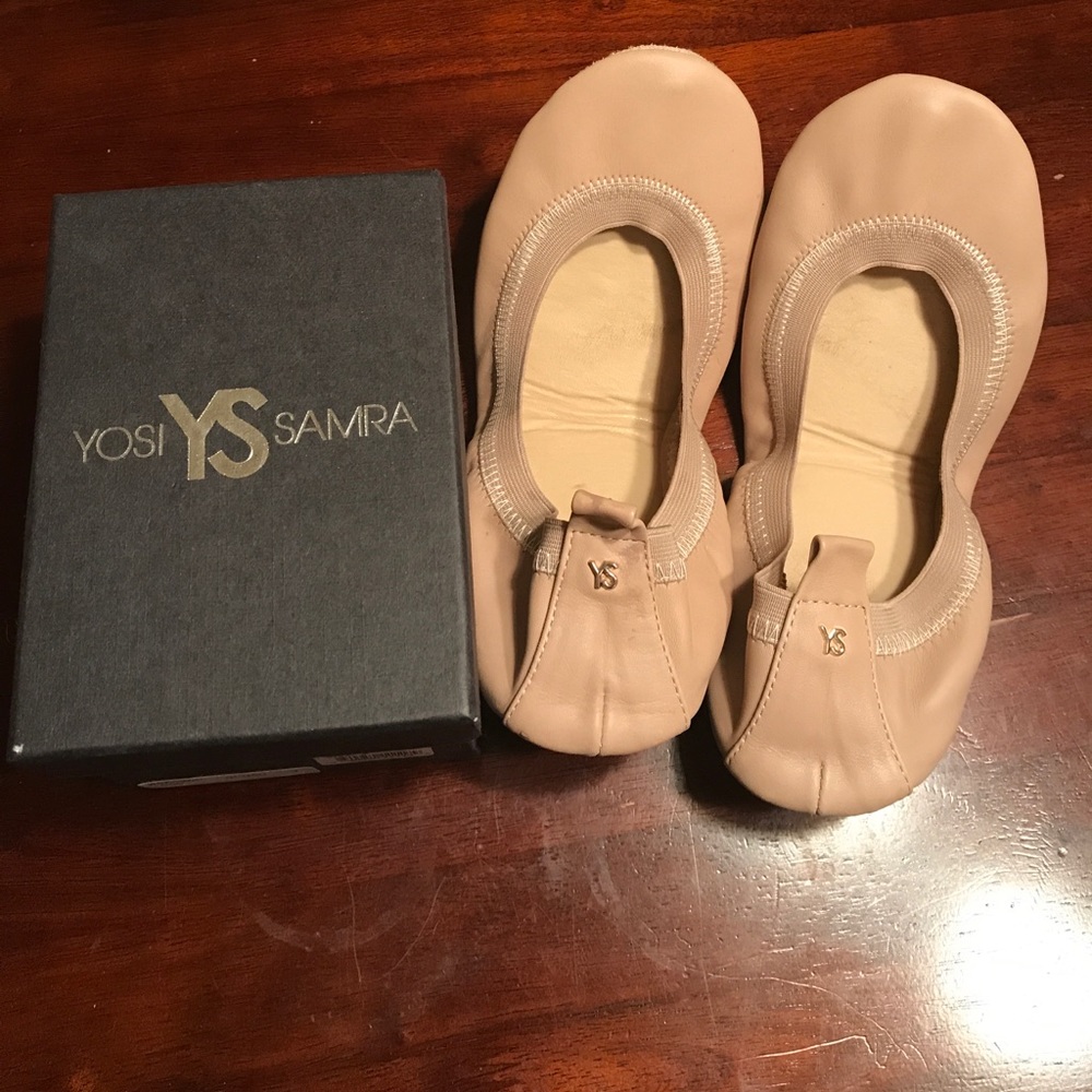 Sale! Yosi Samra blush leather flats