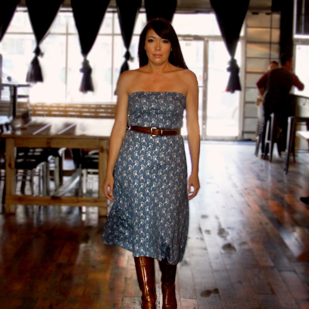 NWT - Convertible dress/skirt Organic cotton