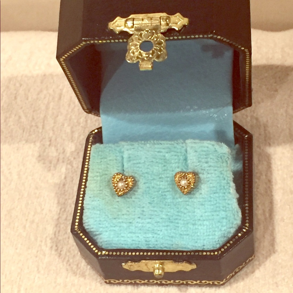 Juicy Couture Heart Earrings