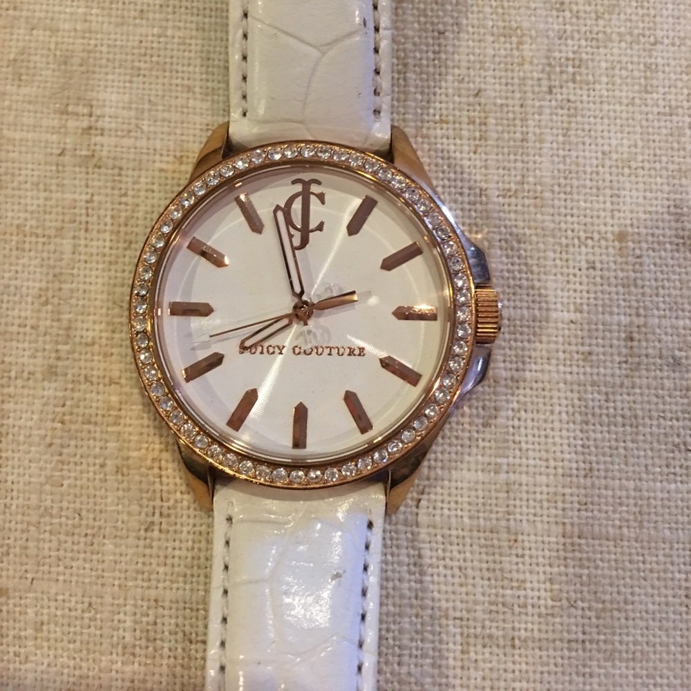 Juicy Couture Genuine Leather Watch