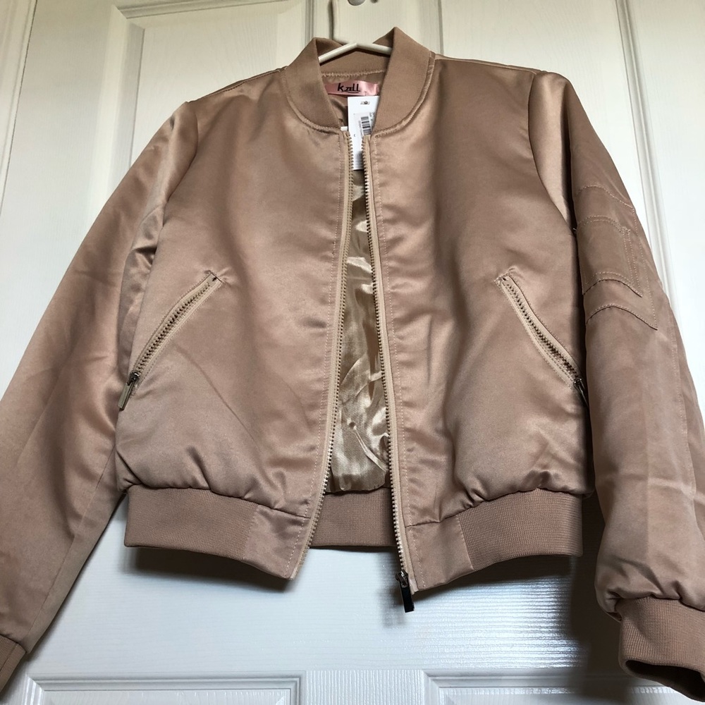 **SOLD** Boohoo Bomber Jacket (BRAND NEW)