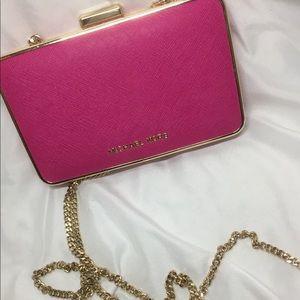 MICHAEL KORS hot pink purse