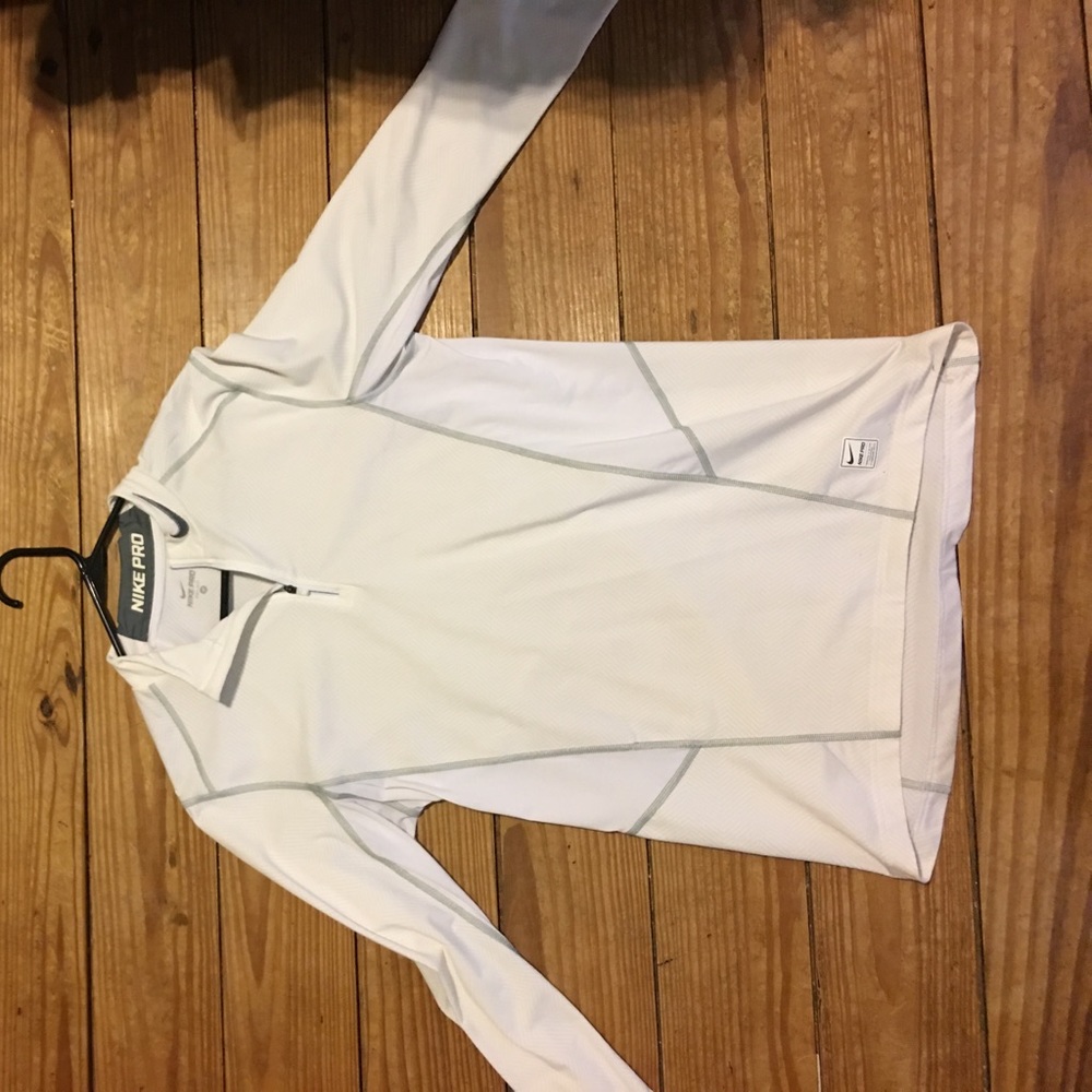 nike quarter zip pull over