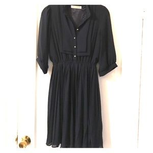 Navy blue dress
