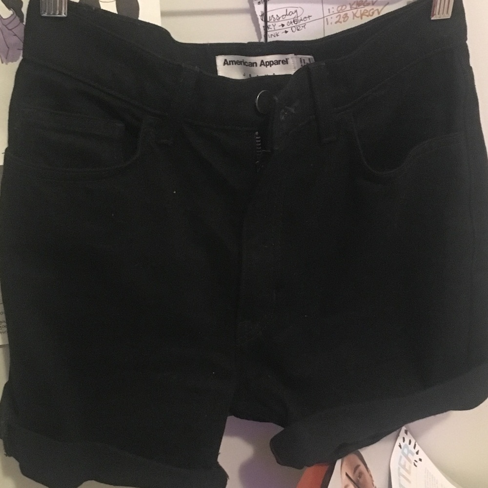 American Apparel Denim Shorts