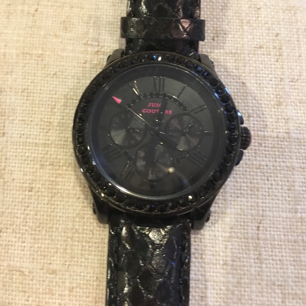 Juicy Couture Genuine Leather Watch