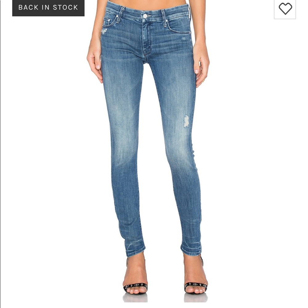 Mother Jeans Graffiti Girl