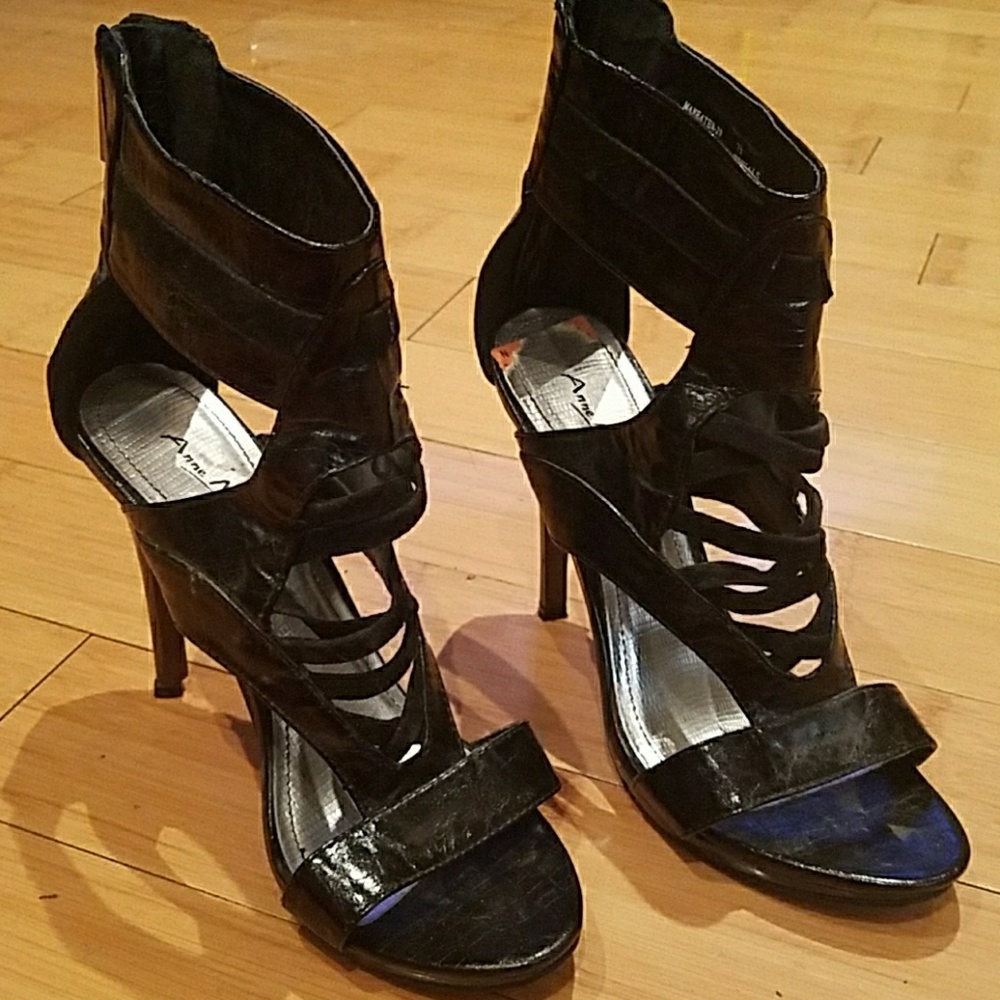 Black heels