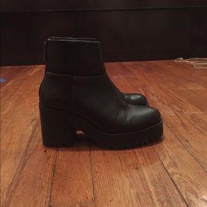 Zara platform bootie