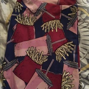 Lularoe tall and curvey fries and shakes