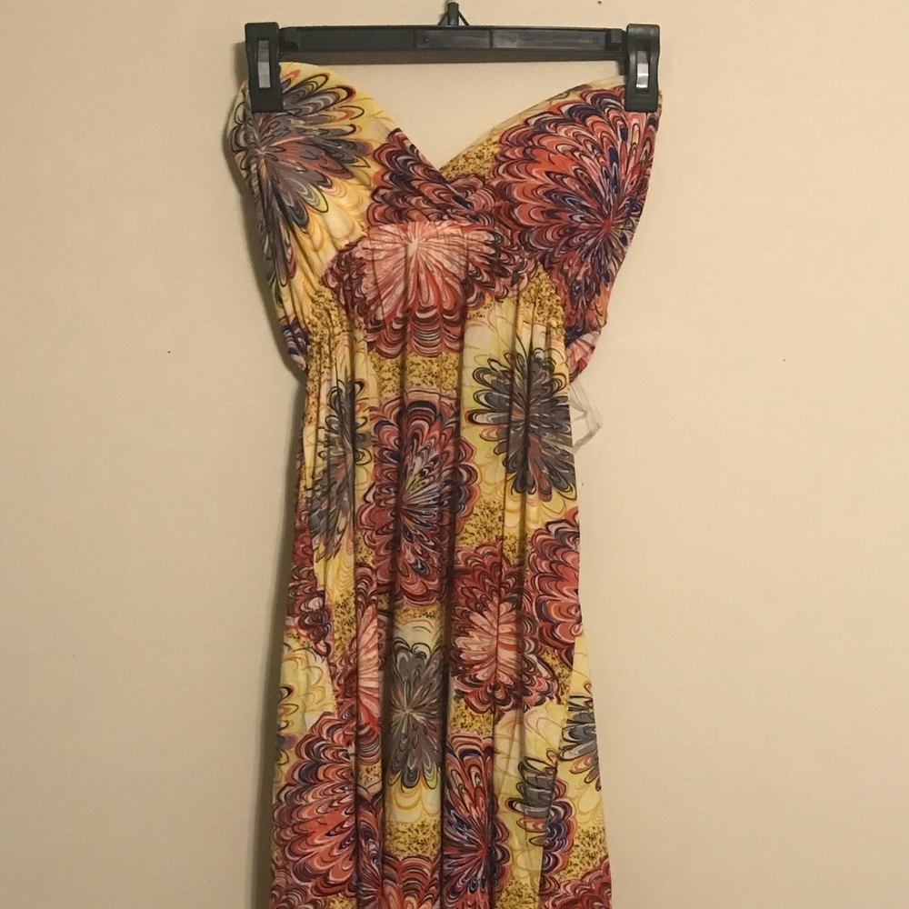 Colorful flower dress