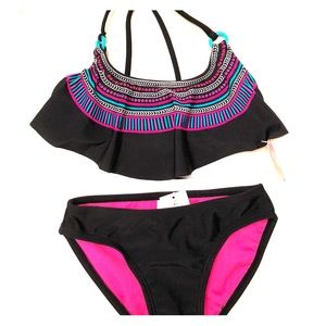 Girls XS 2 piece bathing suit
