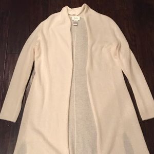 Large Long Cashmere duster/ sweater - super soft