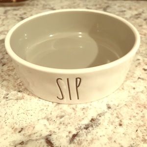 New Rae Dunn Sip dog cat animal bowl