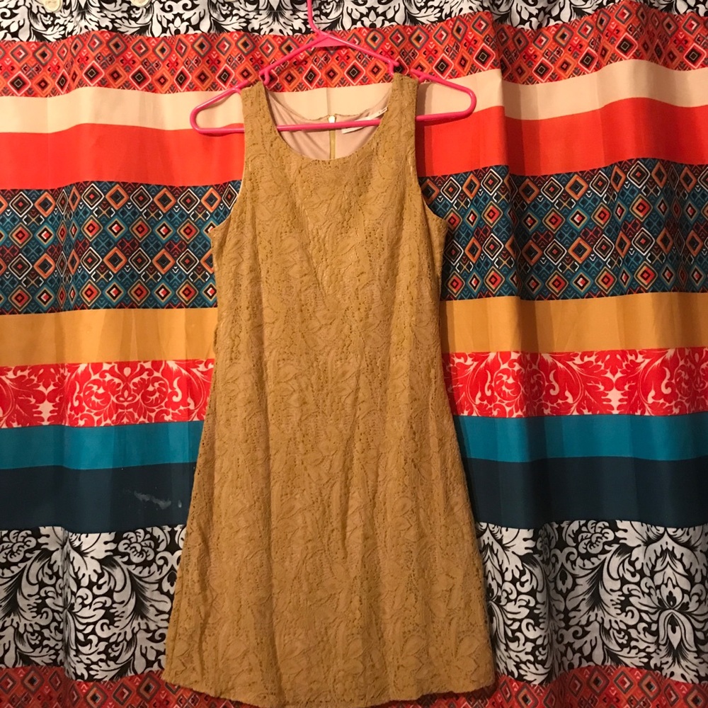 Mustard dress