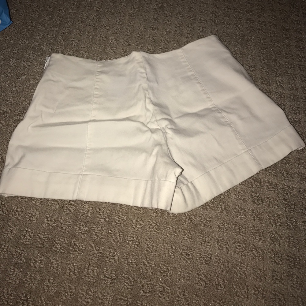 White shorts