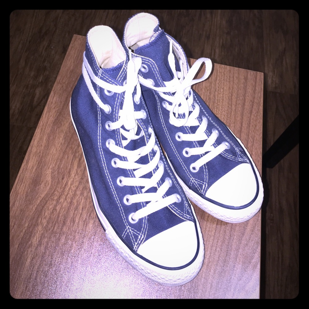 Navy Chuck Taylors!!!