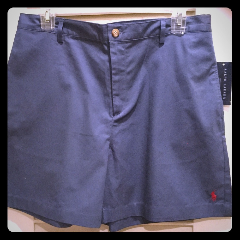 Ralph Lauren Classic Navy Shorts..NWT