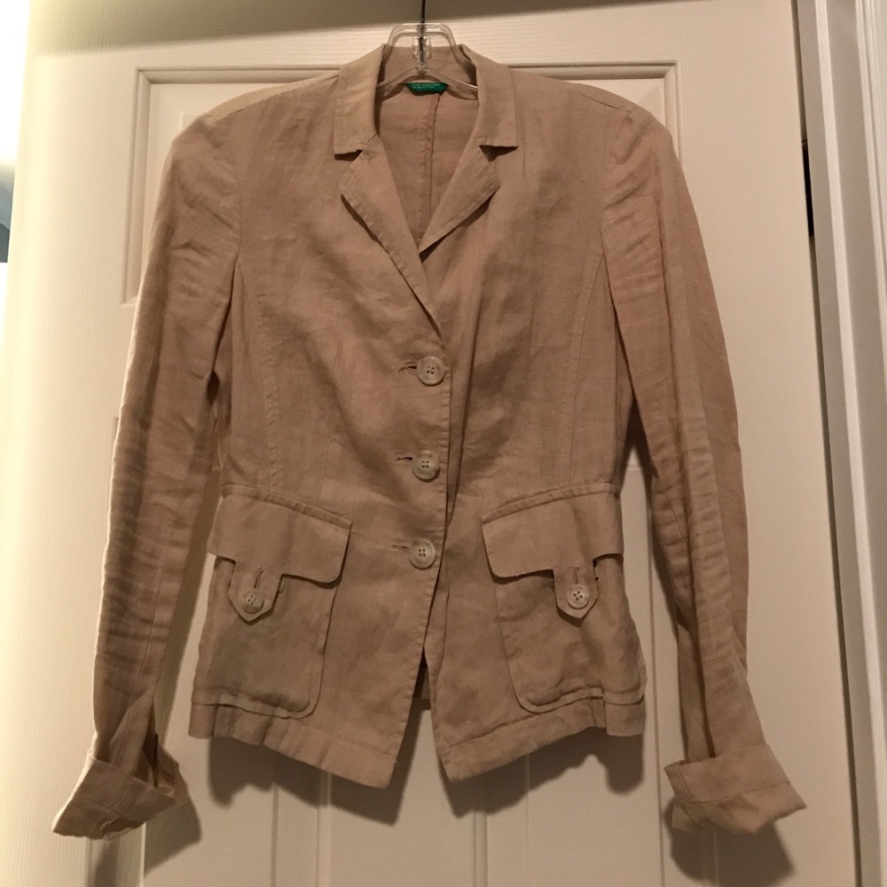 Linen blazer