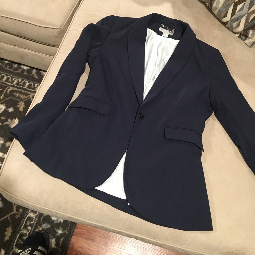 Navy Blue H&M Blazer