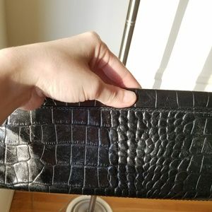 Black Patent Leather Clutch