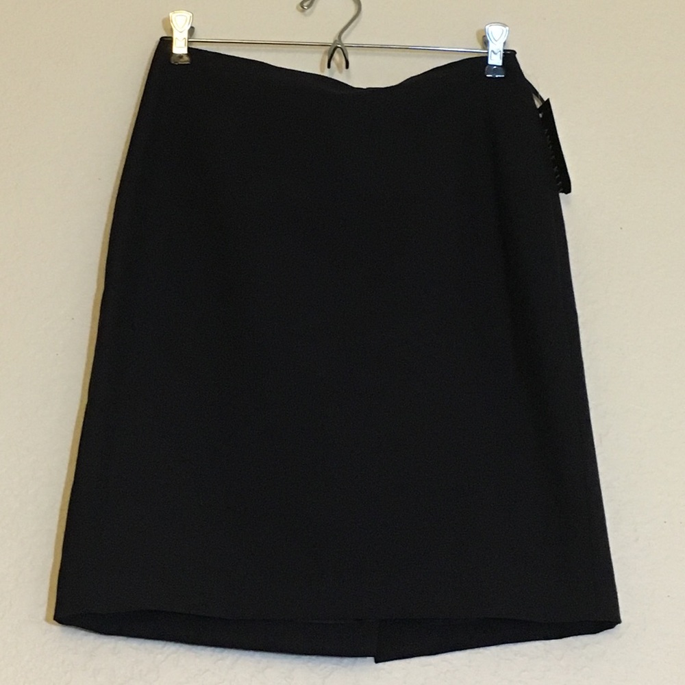 Dark Plum Anne Klein Pencil Skirt