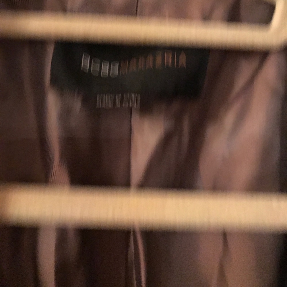 BCBG brown long pea coat size small - Picture 3 of 7