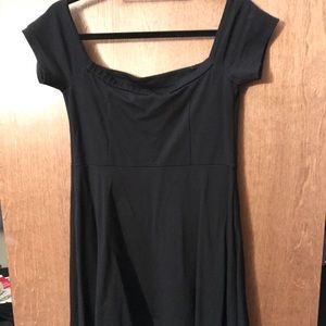Gently used black off-shoulder Free People dress