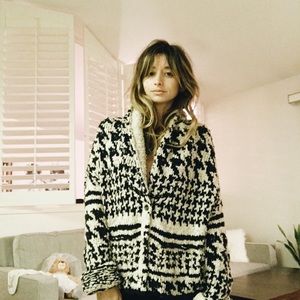 Free People Chunky Knit Jacket
