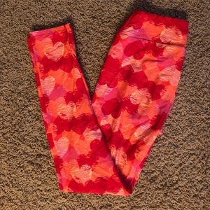 Lularoe OS Valentines Leggings