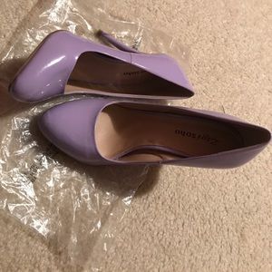 Zigisoho purple/ lavender pumps