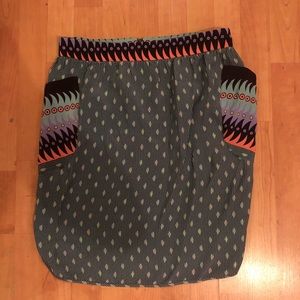 Never worn! // SUNO, printed silk skirt