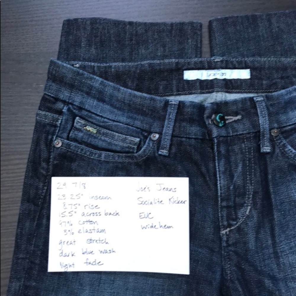 💙👖BEAUTIFUL Joe’s Jeans Crops👖💙 29 7/8 23” EUC - Picture 6 of 8