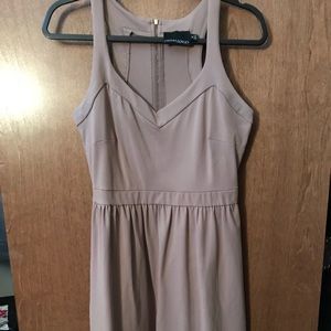 Taupe/tan Cynthia Rowley dress with pockets